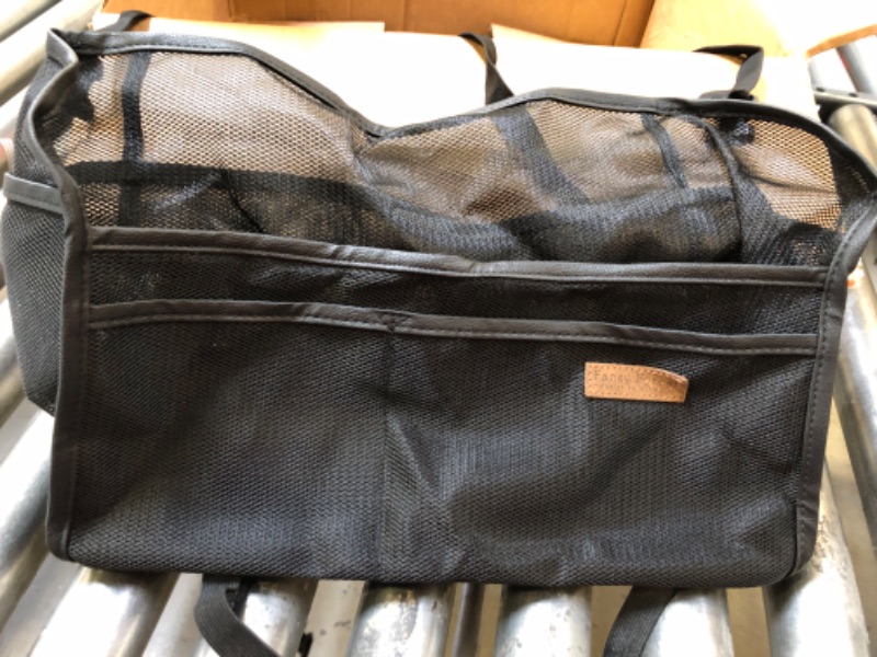 Photo 3 of  Car Net Pocket Handbag Holder Between Seats Back Storage Organizer Purse Holder