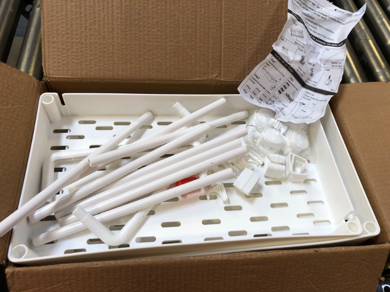 Photo 1 of Ronlap 3 Tier Classic Storage Rolling Cart, Slim Storage Cart with Wheels Slide Out Storage Rolling Cart Organizer Plastic Utility Carts for Bathroom Laundry Room Kitchen Office Narrow Place, White