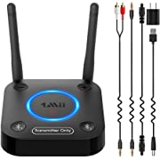 Photo 1 of 1Mii B06TX Bluetooth 5.0 Transmitter for TV to Wireless Headphone/Speaker, Bluetooth Adapter for TV w/Volume Control, AUX/RCA/Optical/Coaxial Audio Inputs, Plug n Play, aptX Low Latency & HD