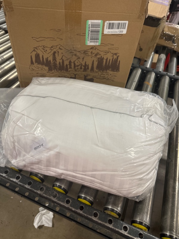 Photo 2 of  2 Pack King Pillows for Sleeping - 100% Breathable Cotton