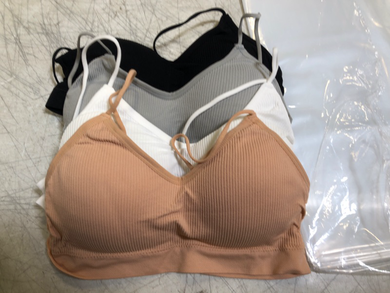 Photo 1 of 4 PACK WOMEN'S BRA SIZE MEDIUM