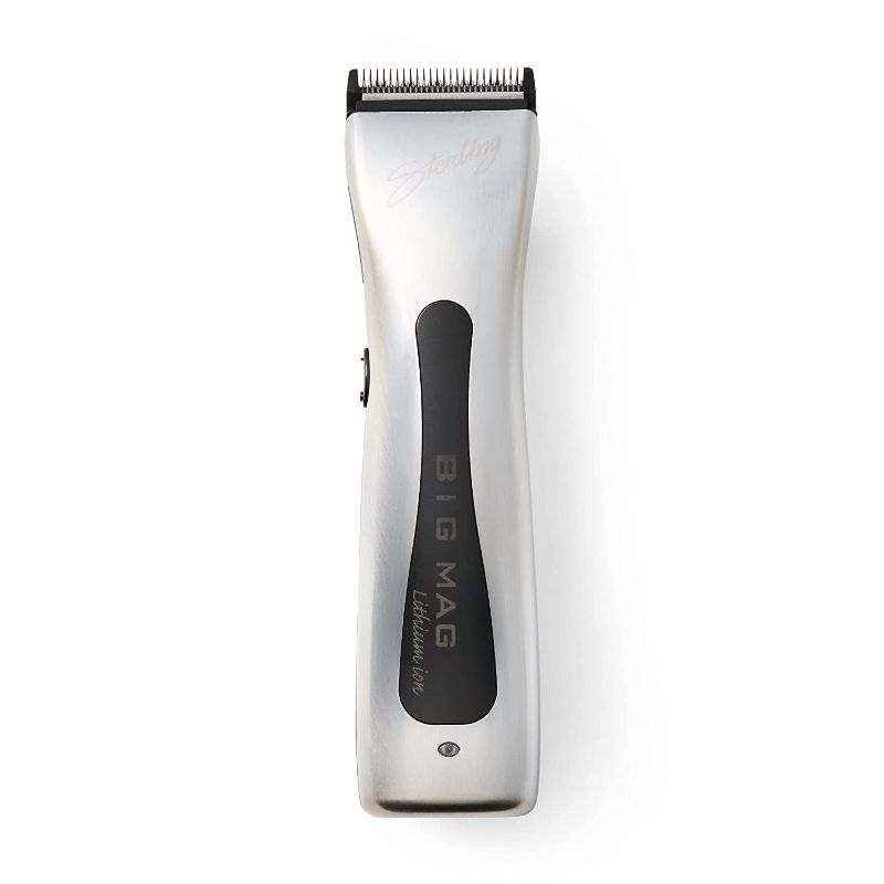 Photo 1 of Wahl Professional - Sterling Big Mag Clipper - Salon-Quality, Cordless, Electric Hair Clipper with Rotary Motor - Silver
