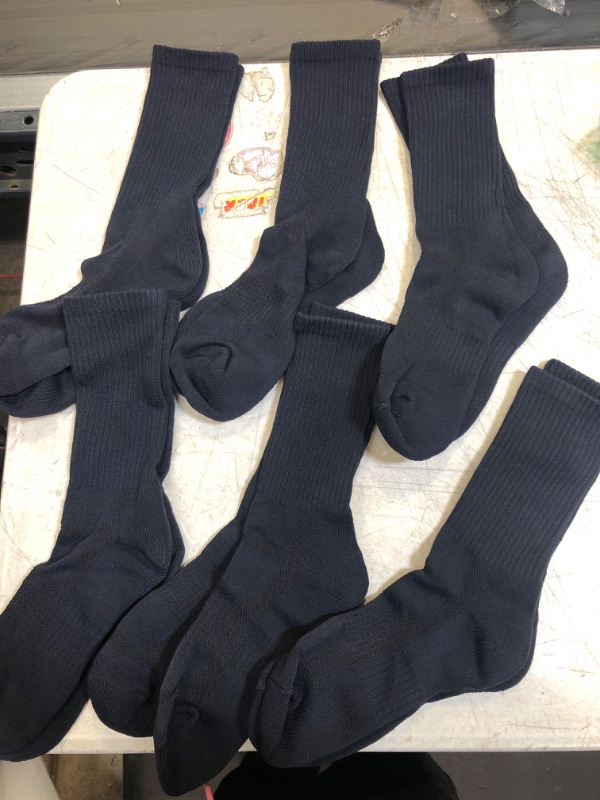 Photo 1 of 6 Pairs Crew Socks 6-12