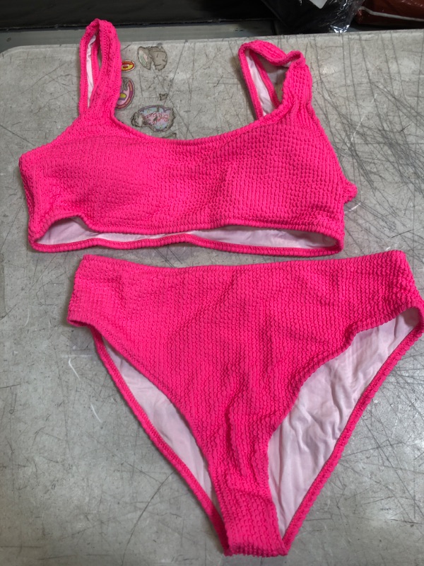 Photo 1 of Hot Pink Bikini Set L