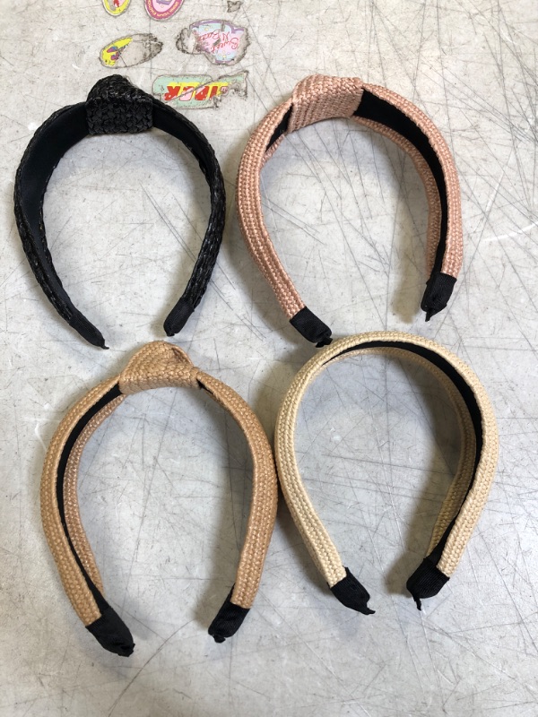 Photo 1 of 4 Pack Wide Headbands 