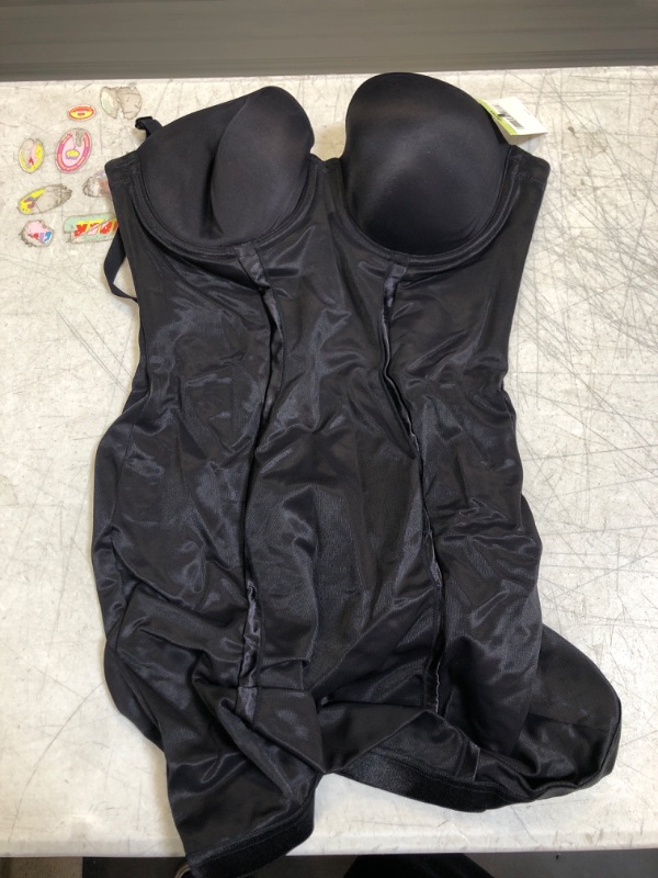 Photo 2 of 38B - Women’s Convertible Slip With Built In Bra & Anti-Static Fajas Shapewear FL2304 38B Black