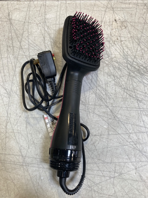 Photo 2 of Revlon One-Step Hair Dryer and Styler | Detangle, Dry, and Smooth Hair, (Black)