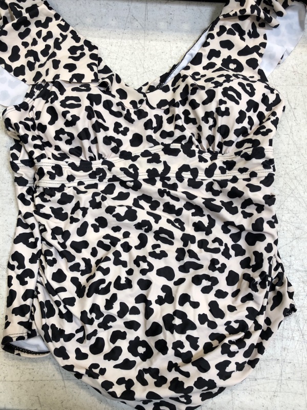 Photo 1 of 1 PC LEOPARD PRINT BATHING SUIT XL