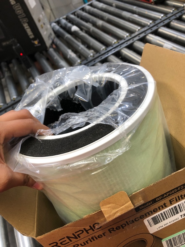 Photo 1 of ?Official Authentic? RENPHO True HEPA Replacement Filter for RP-AP089W/RP-AP089B, 5-Stage Filtration System, Air Quality Monitor, Smart Auto Mode, for improving Moist Conditions, RP-AP089-F2
