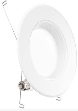 Photo 1 of Sunco Lighting 2 Pack 5/6 Inch LED Can Lights Retrofit Recessed Lighting, Baffle Trim, Dimmable, 2700K Soft White, 13W=75W, 965 LM, Damp Rated, Replacement Conversion Kit – UL Energy Star Listed 2700K Soft White 5/6 inch