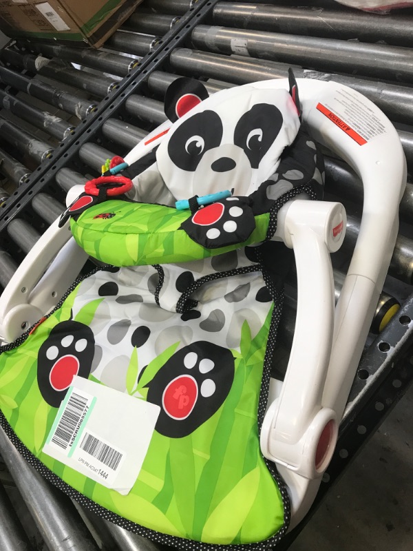 Photo 2 of Fisher-Price Sit Me Up Floor Seat - Panda Paws