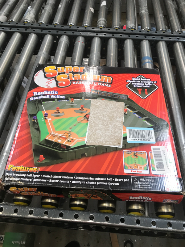 Photo 2 of Game Zone Super Stadium Baseball Game with Realistic Baseball Action