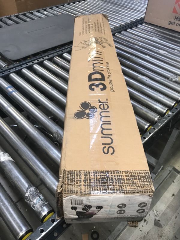 Photo 1 of Summer 3Dmini Convenience Stroller, Pink – Lightweight Infant Stroller with Compact Fold, Multi-Position Recline, Canopy with Pop Out Sun Visor and More – Umbrella Stroller for Travel and More Pink/Black