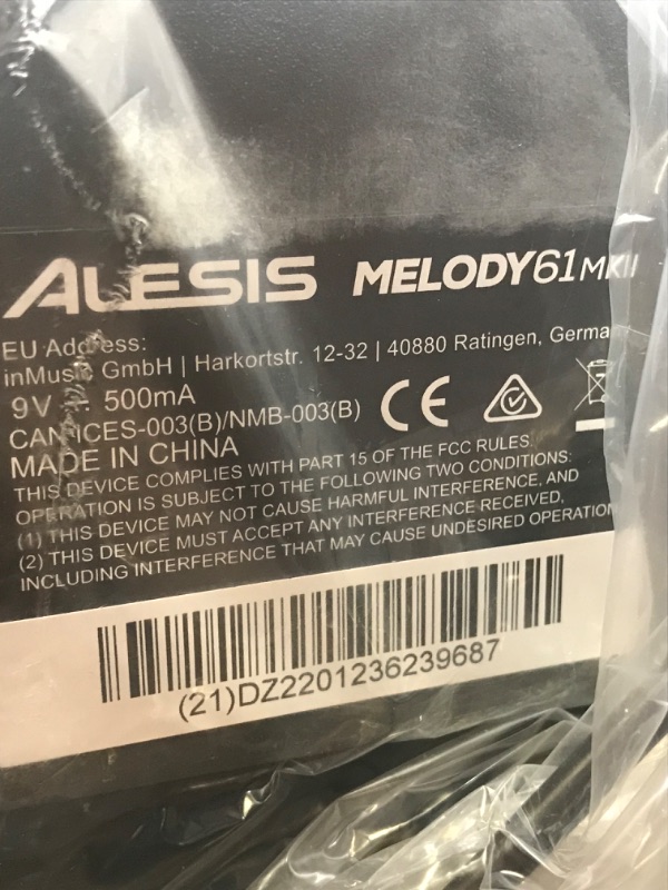 Photo 3 of ALESIS MELODY 61