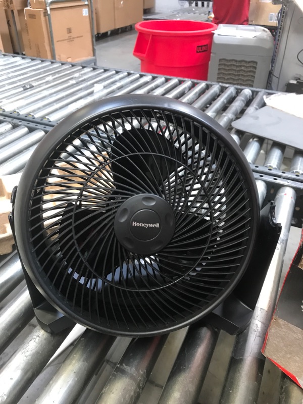 Photo 3 of 12 in. 3 Speed Whole Room Circulator Floor Fan