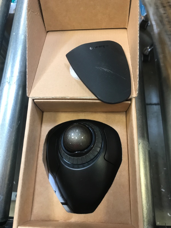 Photo 3 of Kensington Orbit Wireless Trackball with Scroll Ring - Space Gray (K72675WW) & Orbit Wireless Trackball Mouse with Touch Scroll Ring (K72352US),Black Black-Grey wireless Mouse + Mouse,Black