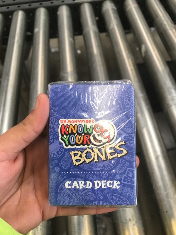 Photo 2 of Know Yourself - Dr. Bonyfide’s Know Your Bones Card Deck, Human Anatomy for Kids, Educational Playing Cards to Teach the Skeletal System of the Human Body, Best For All Ages "