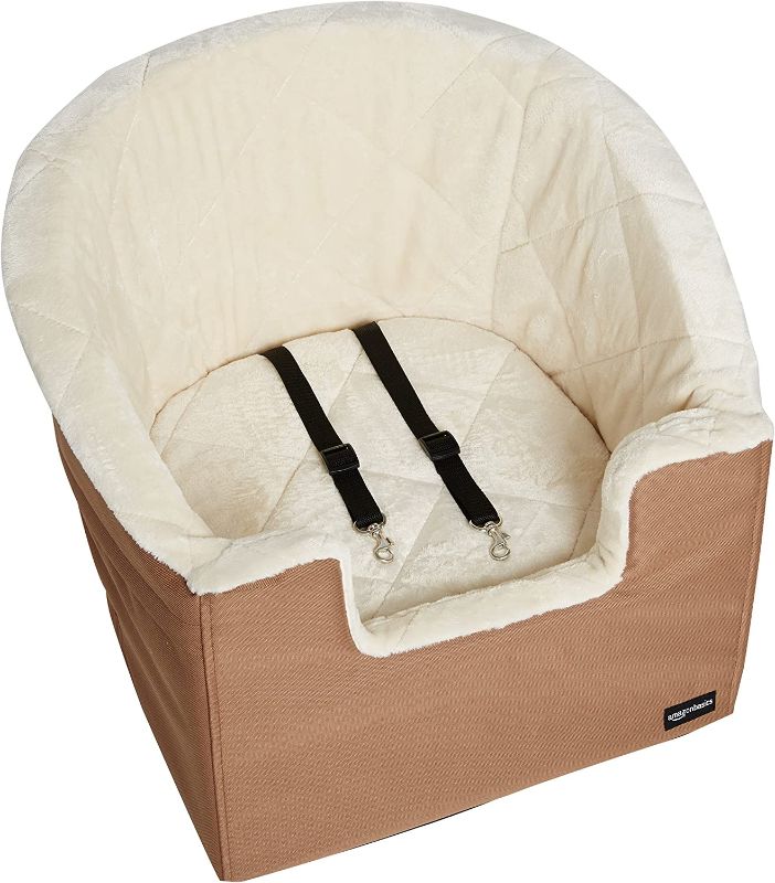 Photo 1 of Amazon Basics Pet Car Booster Bucket Seat - 18 x 18 x 16 Inches
