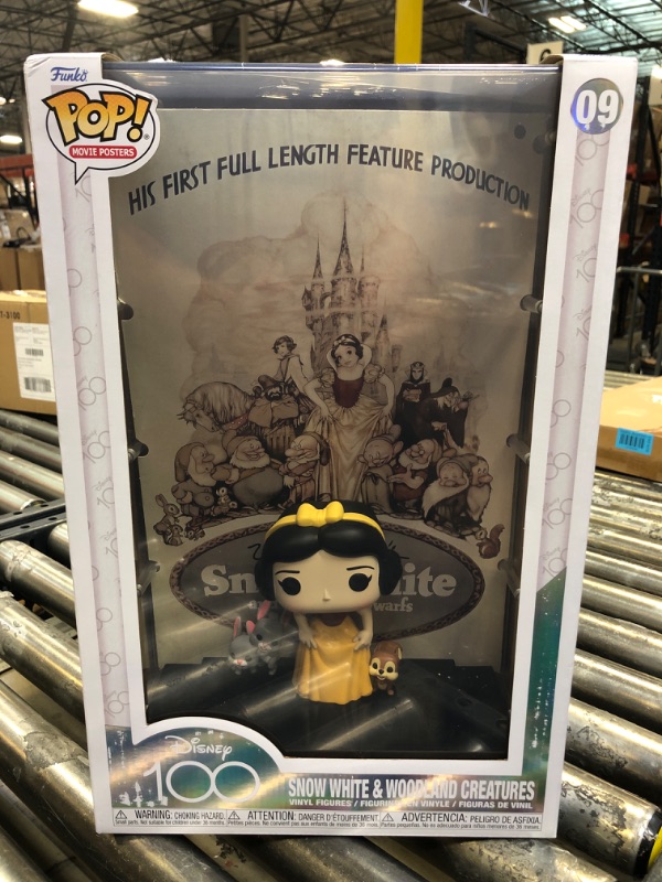 Photo 2 of Funko Pop! Movie Poster: Disney 100 - Snow White and The Seven Dwarfs, Snow White & Woodland Creatures