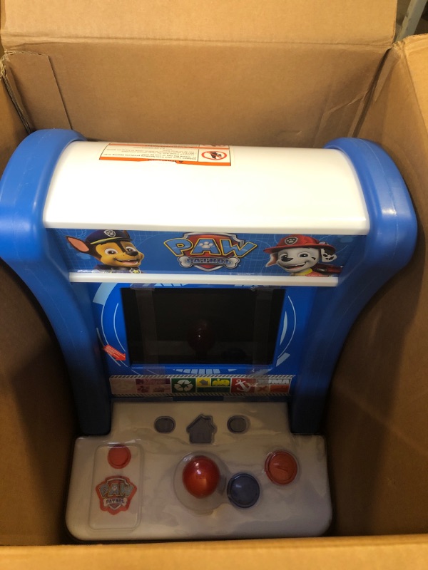 Photo 2 of Arcade1Up Jr. PAW Patrol Arcade Machine - Electronic Games;