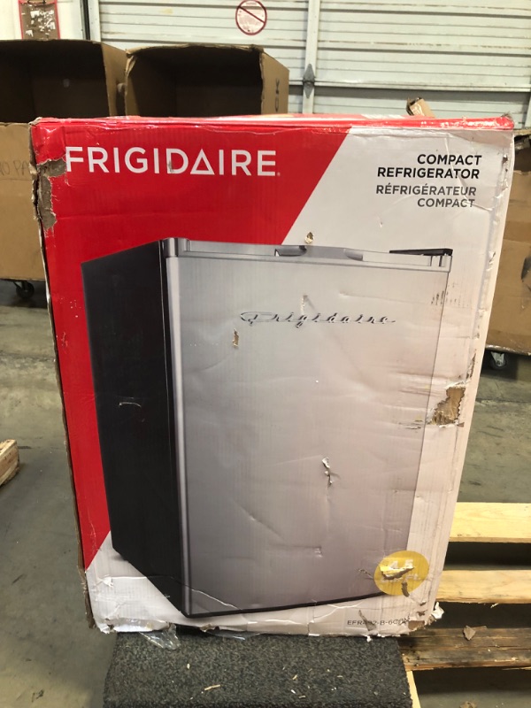 Photo 2 of Frigidaire EFR492, 4.5 cu ft Refrigerator, Stainless Steel Door, Platinum Series
