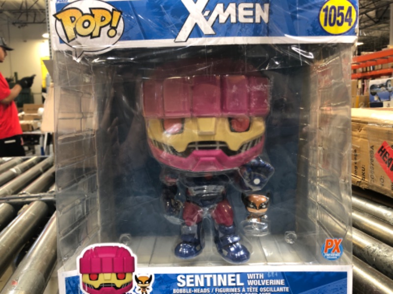 Photo 2 of Funko Pop! Jumbo: X-Men Sentinel with Wolverine Previews Exclusive Vinyl Figure