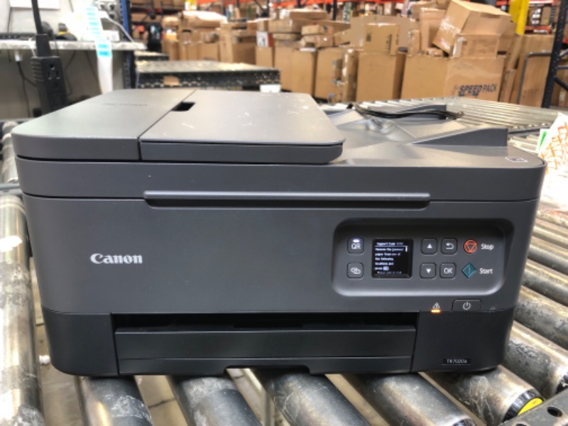 Photo 2 of Canon PIXMA TR7020a All-in-One Wireless Color Inkjet Printer, with Duplex Printing, Mobile Printing, and Auto Document Feeder, Black
