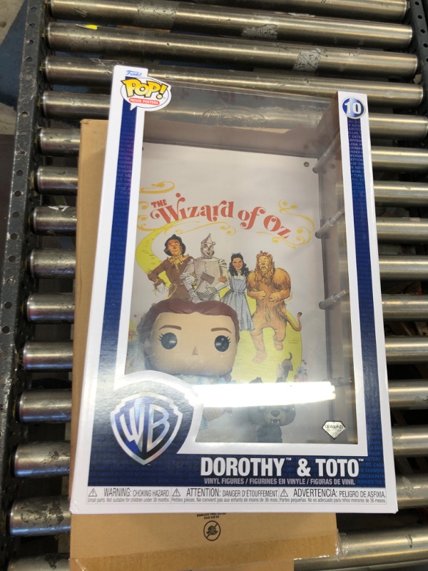 Photo 3 of Funko Pop! Movie Poster: WB 100 - Wizard of Oz, Dorothy & Toto