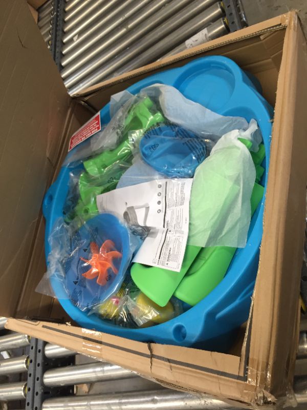 View 2 of Step2 Duck Dive Water Table | Kids Water Table with Water Tower & 5-Pc Accessory Set, Multicolor, Basic