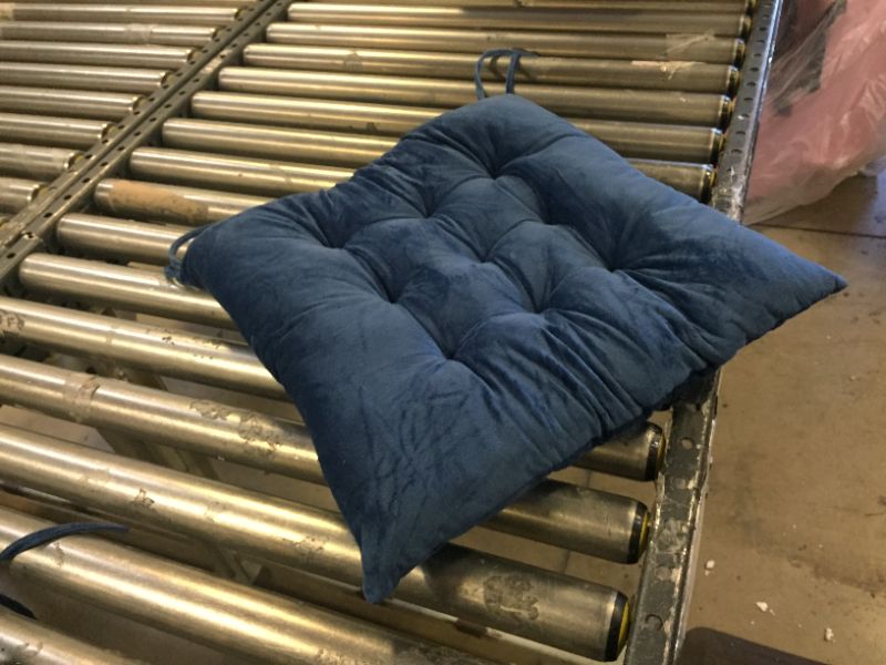 Photo 1 of 17x17inch blue seat cushion