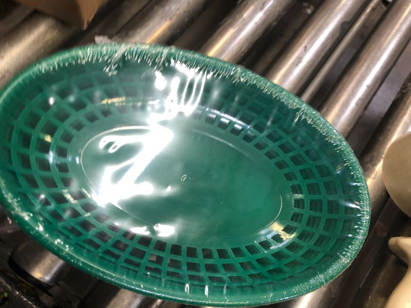 Photo 2 of 12pc green plastic bowl set