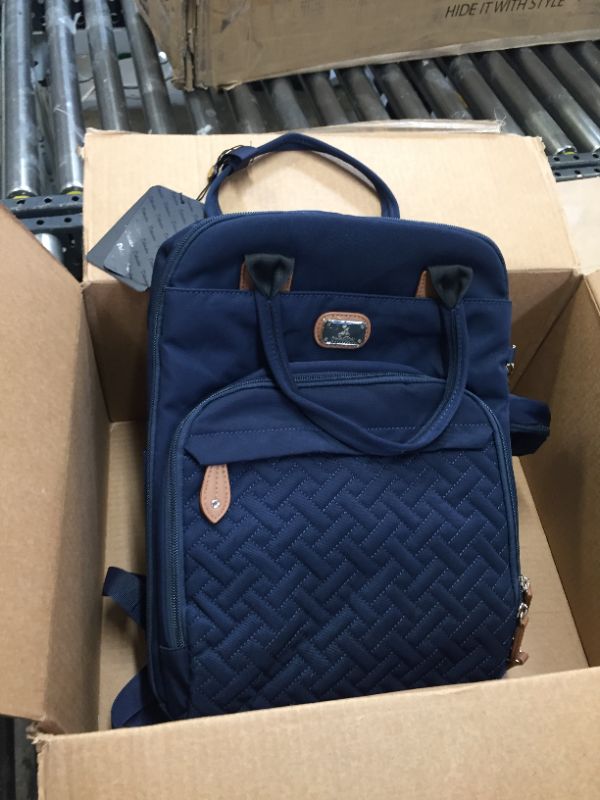 Photo 1 of blue backpack 