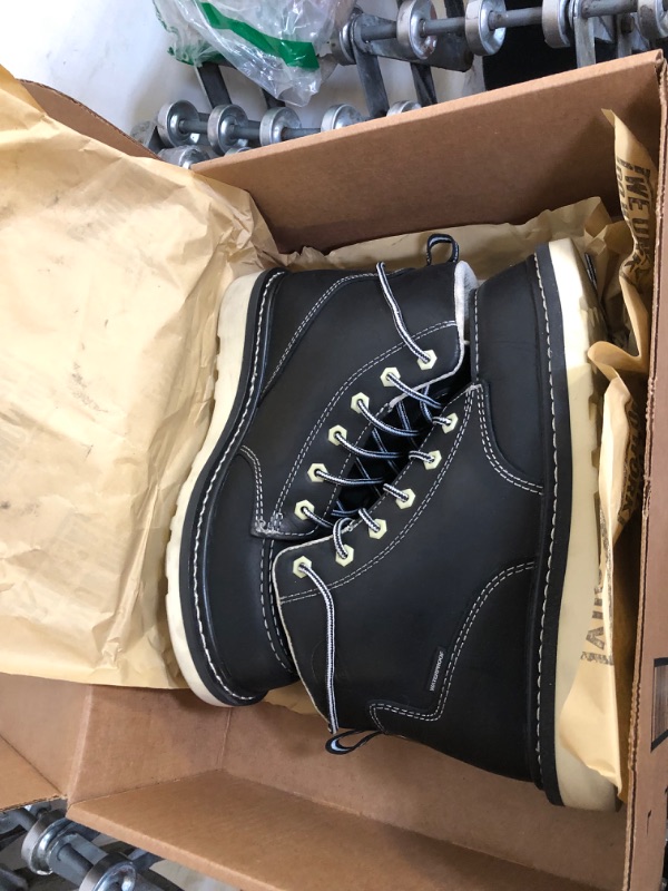 Photo 1 of Avenger Womens Black Work & Safety Boots Size 8