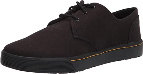 Photo 1 of Dr. Martens mens Cairo Lo Oxford Flat, Black 10 Oz Canvas, 11 US
