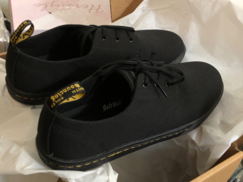 Photo 1 of Dr. Martens mens Cairo Lo Oxford Flat, Black 10 Oz Canvas, 11 US

