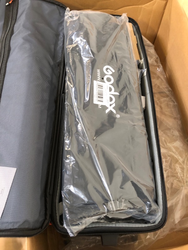 Photo 1 of Godox 2 x SK400II 800Ws Strobe Flash Light Monolight Kit for Studio Photography, Includes Light Stand, Softbox, Reflector, Honeycomb, Barnd Door Kit, Umbrella, Carrying Case