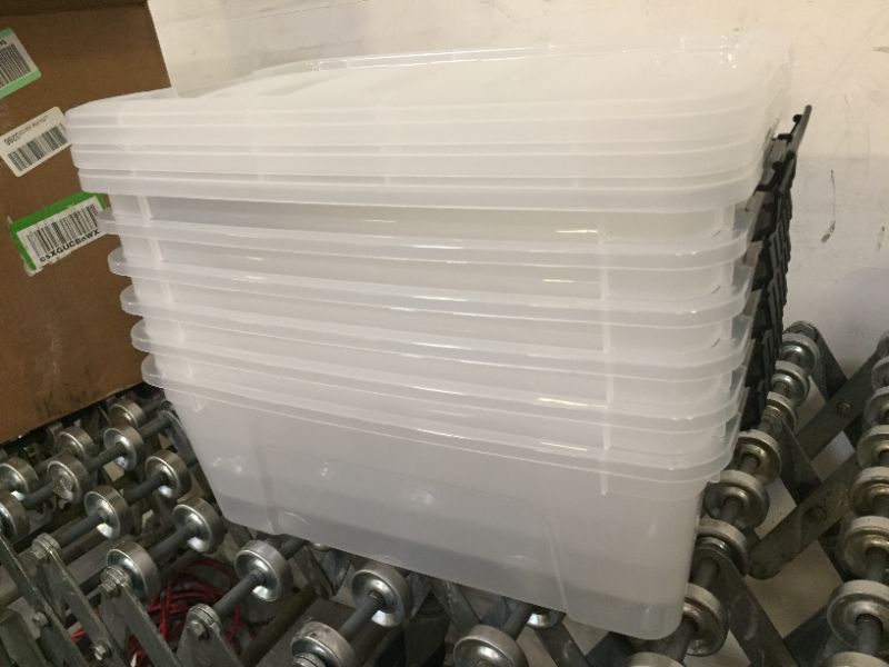 Photo 1 of 6 SET CLEAR CONTAINERS
ONLY 3 LIDS