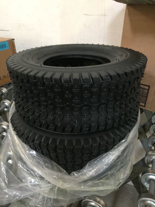 Photo 2 of (2-Set) AR-PRO Replacement 13x5.00-6 Tire and Inner Tube Sets for Razor Dirt Quad Versions 1-18 - Compatible with Yerf Dog, Motovox, and More - Also Compatible with Yard Tractors and Hand Trucks