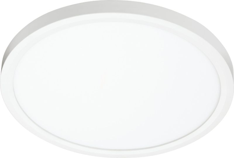 Photo 1 of Juno Lighting JSF 13IN 18LM 40K 90CRI MVOLT ZT WH LED Round 13-Inch Slim Form Flush Mount Ceiling Light, White