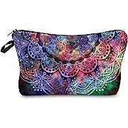 Photo 1 of 2Pack LOOMILOO Cosmetic Bag for Women, Adorable Roomy Makeup Bags Travel Water Resistant Toiletry Bag Accessories Organizer 