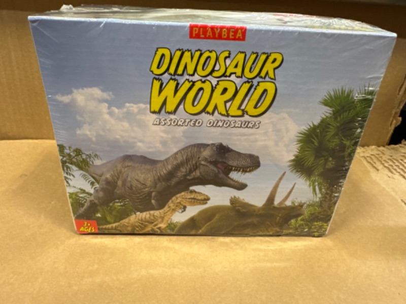 Photo 2 of Dinosaur Toys for Kids Toys - 9 Realistic Dinosaurs Figures with Activity Play Mat & Trees | Kids Dinosaur Toys | Dinosaur Toy | Dinosaur Toys for Kids 3-5 5-7 | Dino Toys Kid Toys | Toddler Boy Toys 2021 Model****Factory Sealed