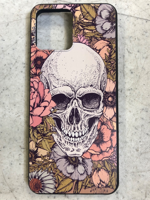 Photo 1 of Floral Skull Phone Case