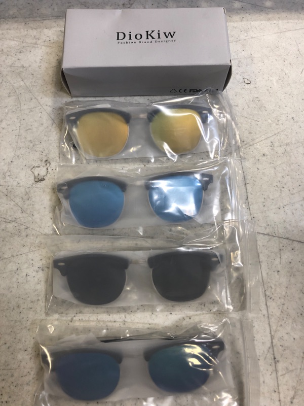 Photo 1 of DioKiw Sunglasses -- 4 Pack