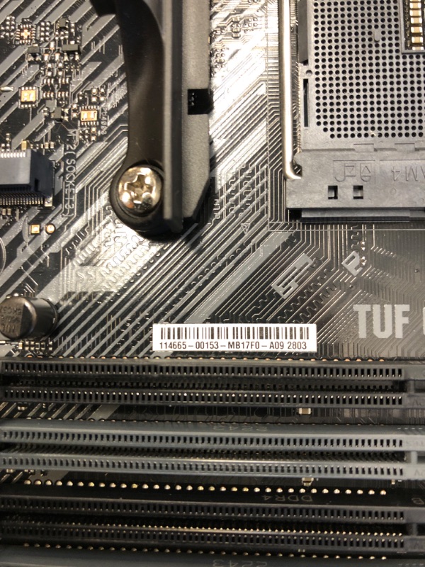 Photo 3 of ASUS TUF Gaming A520M-PLUS (WiFi) AMD AM4 (3rd Gen Ryzen™) microATX Gaming Motherboard (M.2 Support, 802.11ac Wi-Fi, DisplayPort, HDMI, D-Sub, USB 3.2 Gen 1 Type-A and Aura Addressable Gen 2 headers)