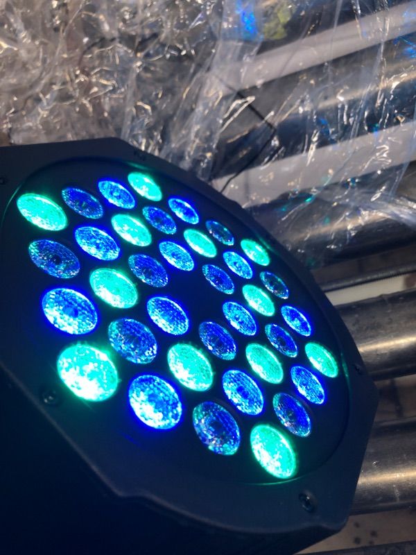 Photo 1 of LUNSY Dj Light, 36 LED Par Lights Stage Light