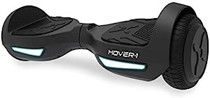 Photo 1 of Hover-1 Drive Hoverboard & Elbow/Wrist/Knee Pad Set, Black/Large
