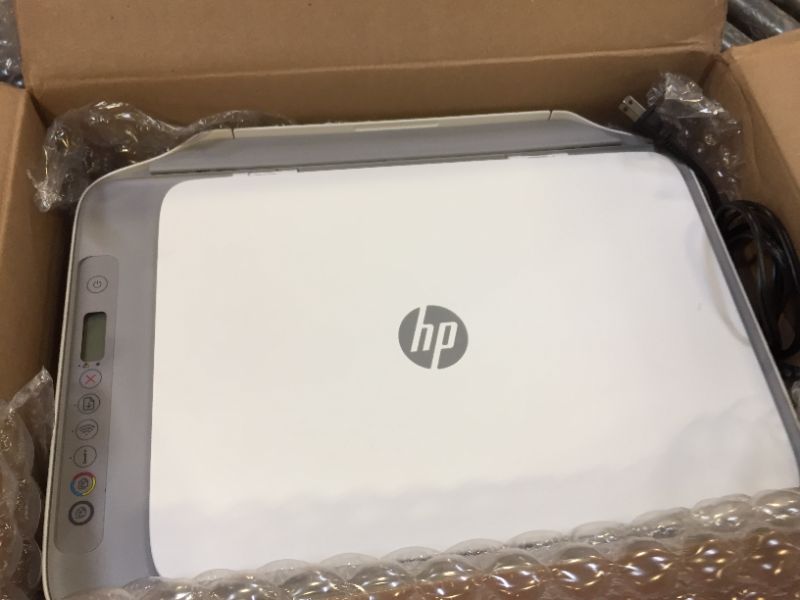 Photo 2 of HP DeskJet 2755 Wireless All-in-One Printer, Mobile Print, Scan & Copy, HP Instant Ink Ready, Works with Alexa (3XV17A)