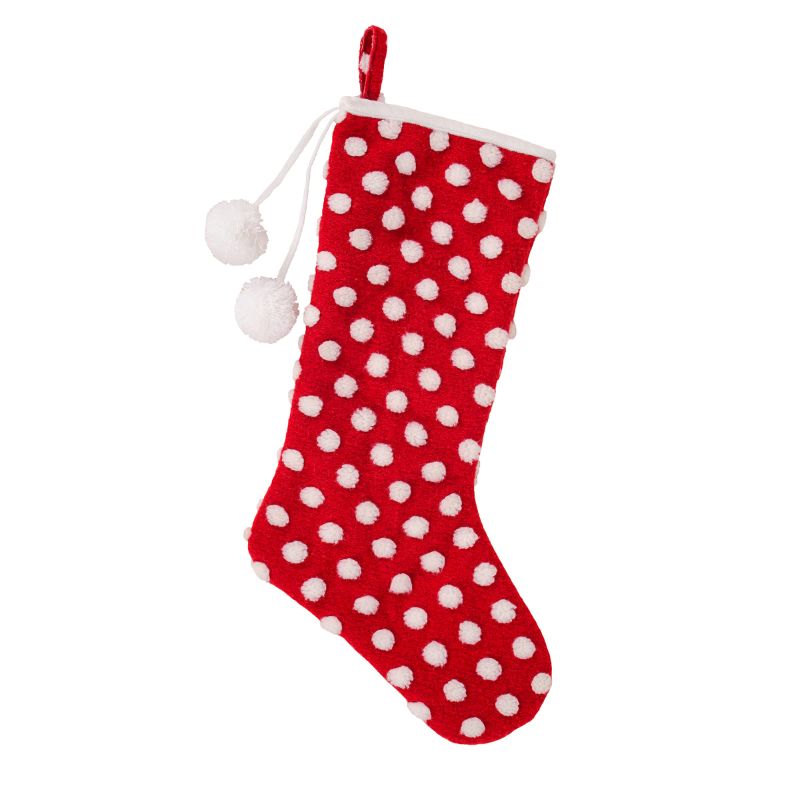 Photo 1 of 2 pack  National Tree Company HGT63-PS21366A1 Stocking, Red/White
