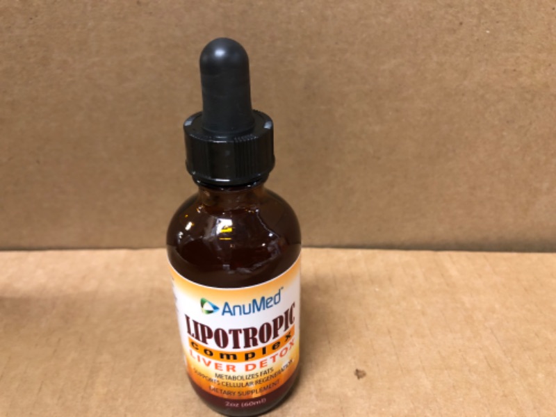 Photo 2 of 1pc exp date  01/2025---Anumed Lipotropic Liquid Liver-Health, Cleanse, Detox, Removes Alcohol Toxins, Nicotine, Medication, Antibiotics. Eliminate Toxins, and Fat in the liver. Cleanses Arteries, Balance Blood Glucose (2oz) exp date  01/2025