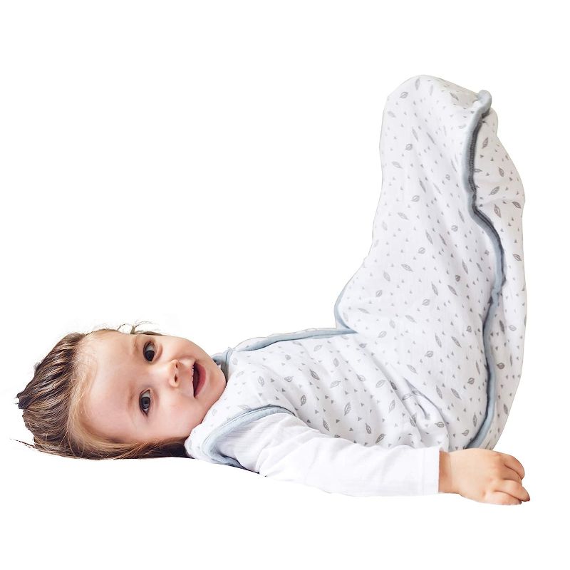 Photo 1 of molis & co Toddler Sleeping Sack 2T, Breathable Muslin Sleeping Bag Unisex for Baby, 18-36 Months, 0.5 TOG, Ideal for All Season
